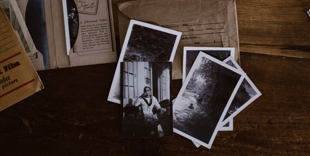 decorar pared con fotos