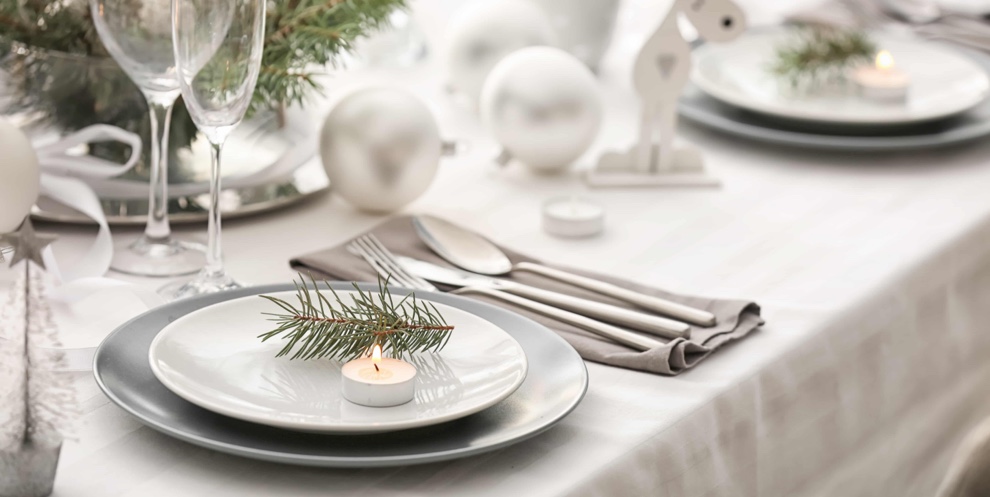 mesa de navidad decoracion