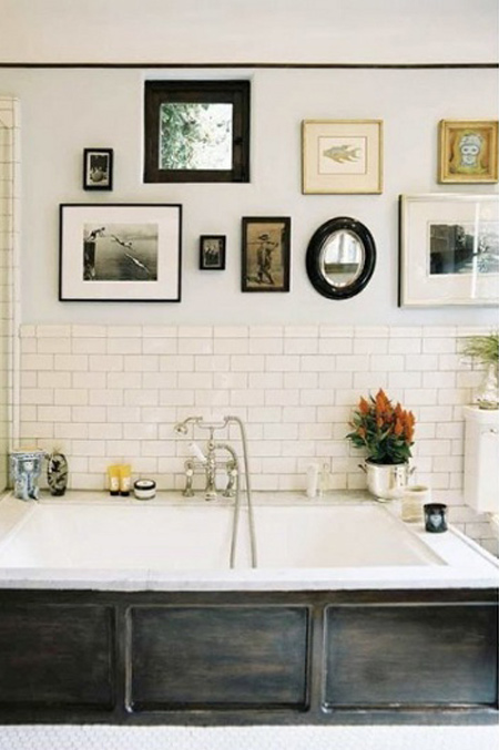 decoración del baño